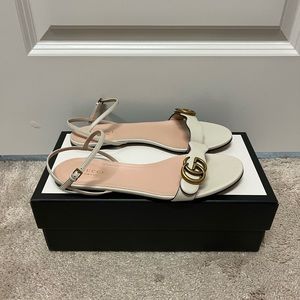 Gucci Marmont Flat Sandals